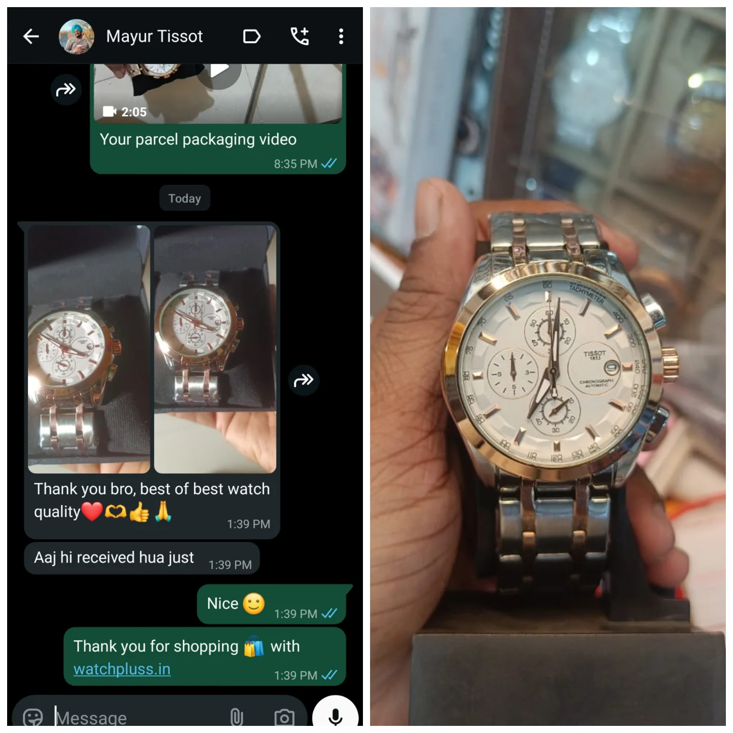Watch Pluss Customer Review