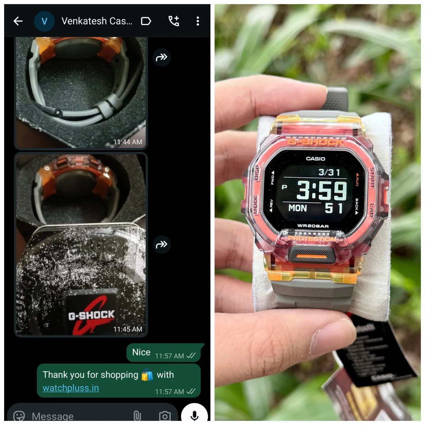 Watch Pluss Customer Review