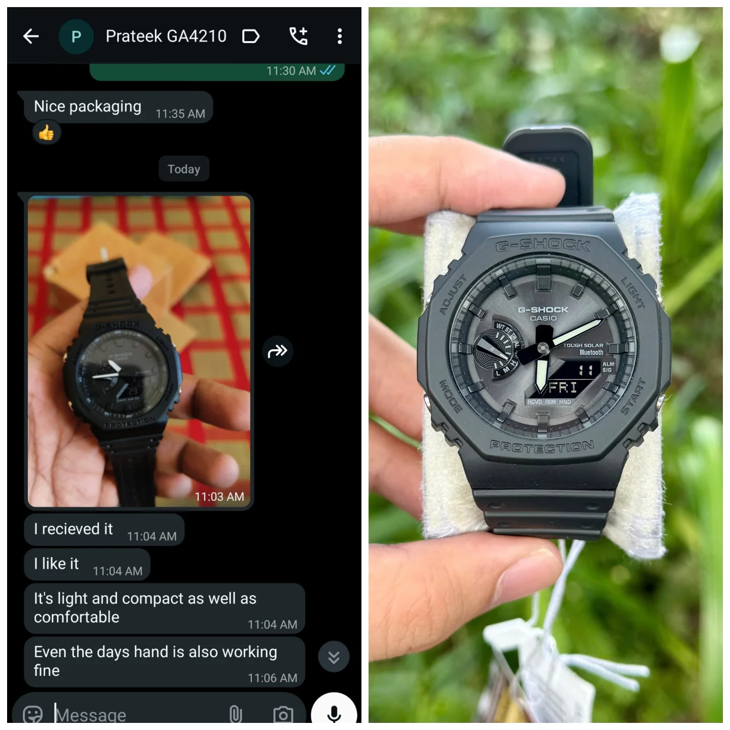 Watch Pluss Customer Review