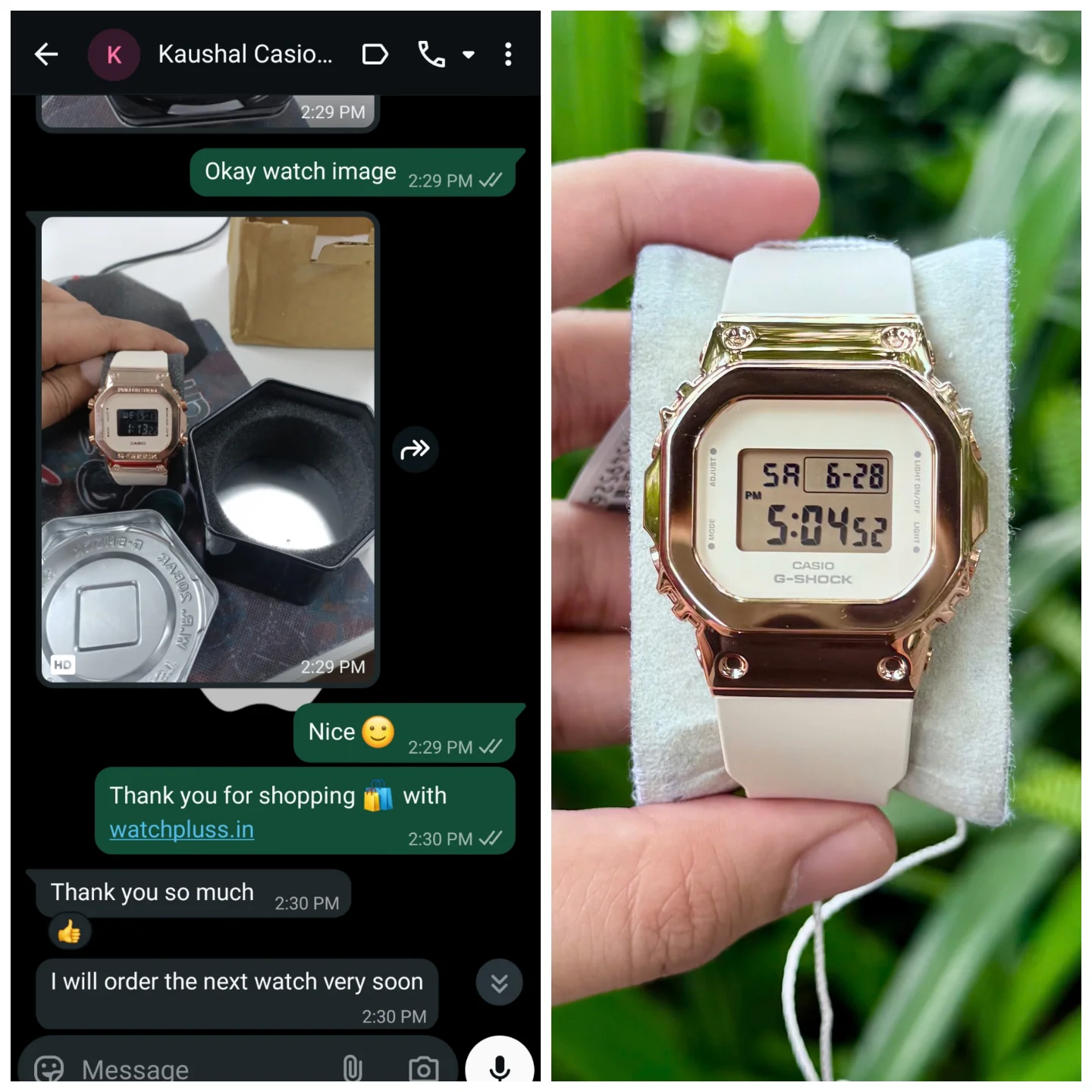 Watch Pluss Customer Review